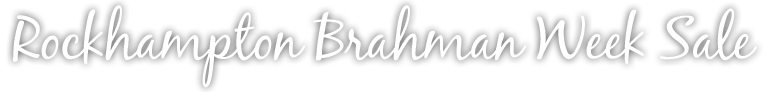 ROCKHAMPTON BRAHMAN WEEK SALE 2018